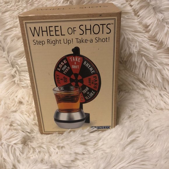 Wheel of Shots Adult Drinking Game NEW - Picture 1 of 2